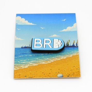 Джибітс &laquo;BRD&raquo; jibbitz-brd-logo фото